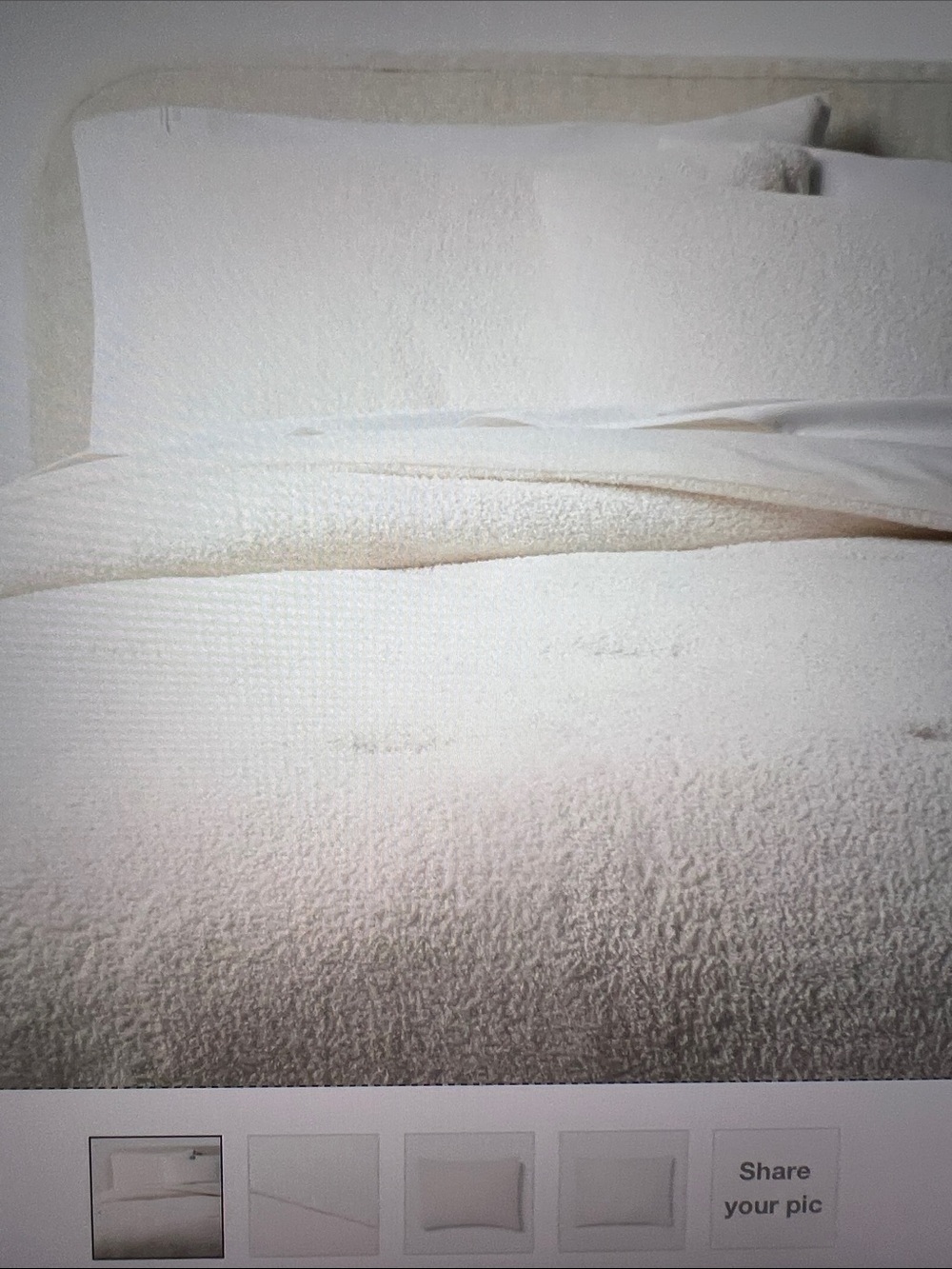 Threshold Cozy Chenille Comforter Set F/Q